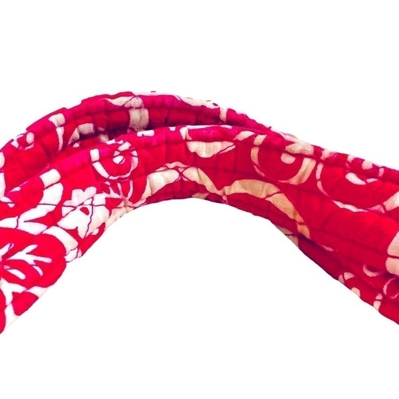 Vera Bradley Twirly Birds Mandy Shoulder Bag Purse Pink & White Swirly Floral - Picture 3 of 15